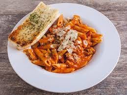 Order Penne & Grilled Chicken a la Vodka (1500 Cal) food online from Rosati's Pizza store, Chicago on bringmethat.com