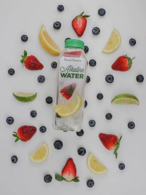 Order Fruit Infused Alkaline Water food online from The Salad Station - Covington store, Covington on bringmethat.com