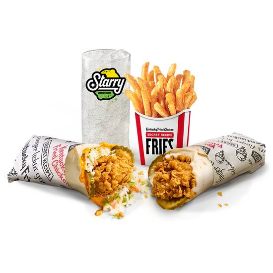 Order KFC Wraps Combo food online from Kfc store, Roxboro on bringmethat.com