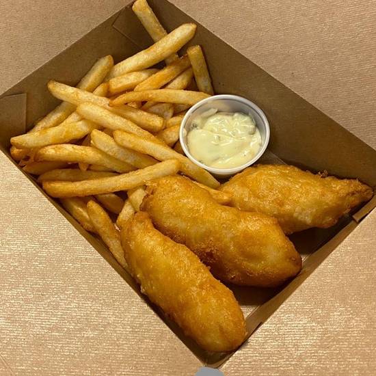 Order Fish and Chips (3 pc) food online from Ebinomi store, Honolulu on bringmethat.com