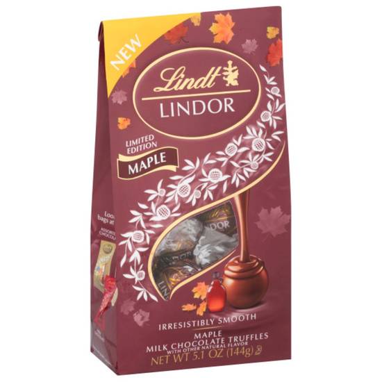 Order Lindt LINDOR Limited Edition Maple Milk Chocolate Truffles, 5.1 OZ food online from Cvs store, SHELTON on bringmethat.com