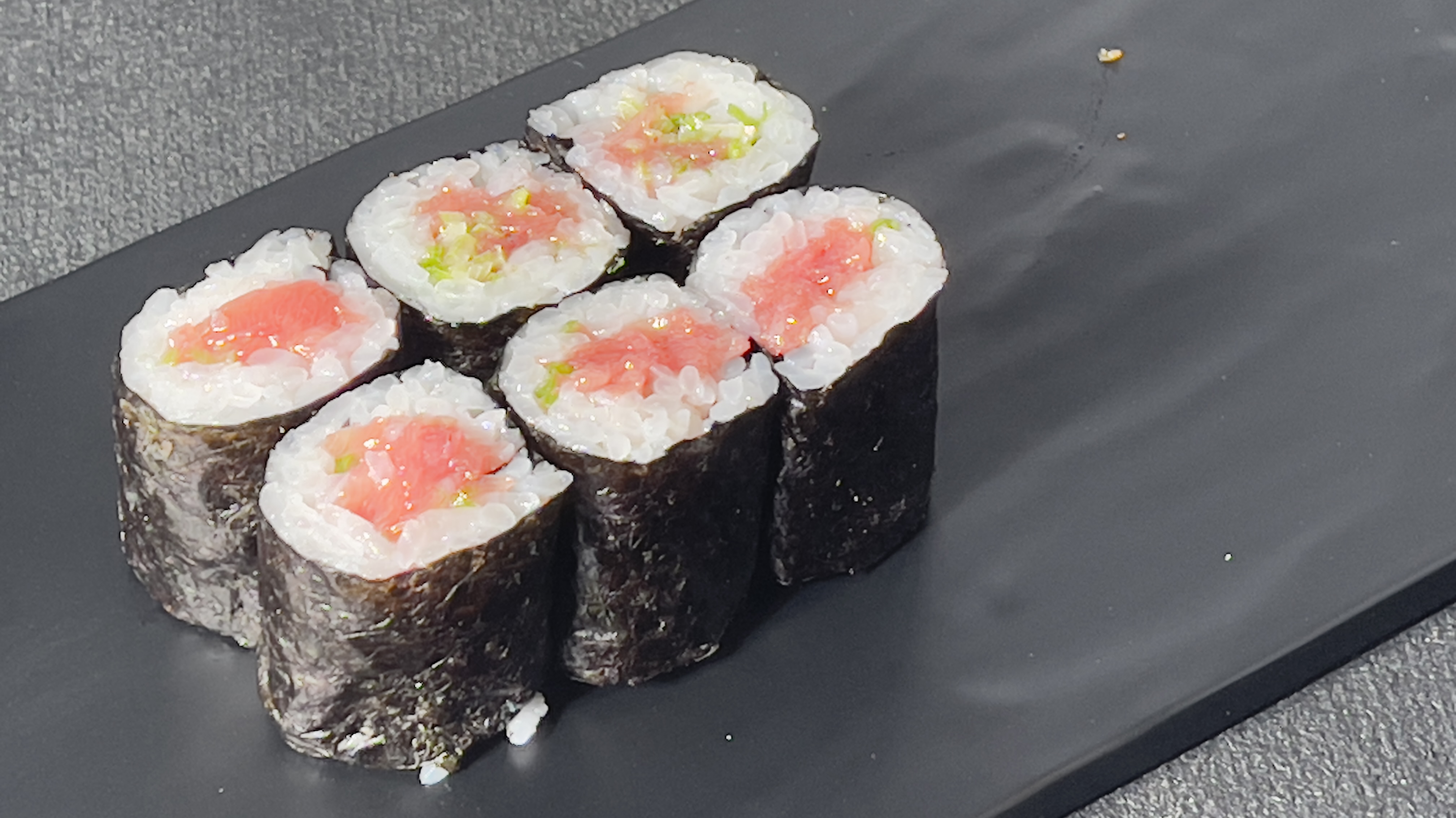 Order 44. Negi Toro Cut Roll food online from Miyoda Sushi store, Redondo Beach on bringmethat.com