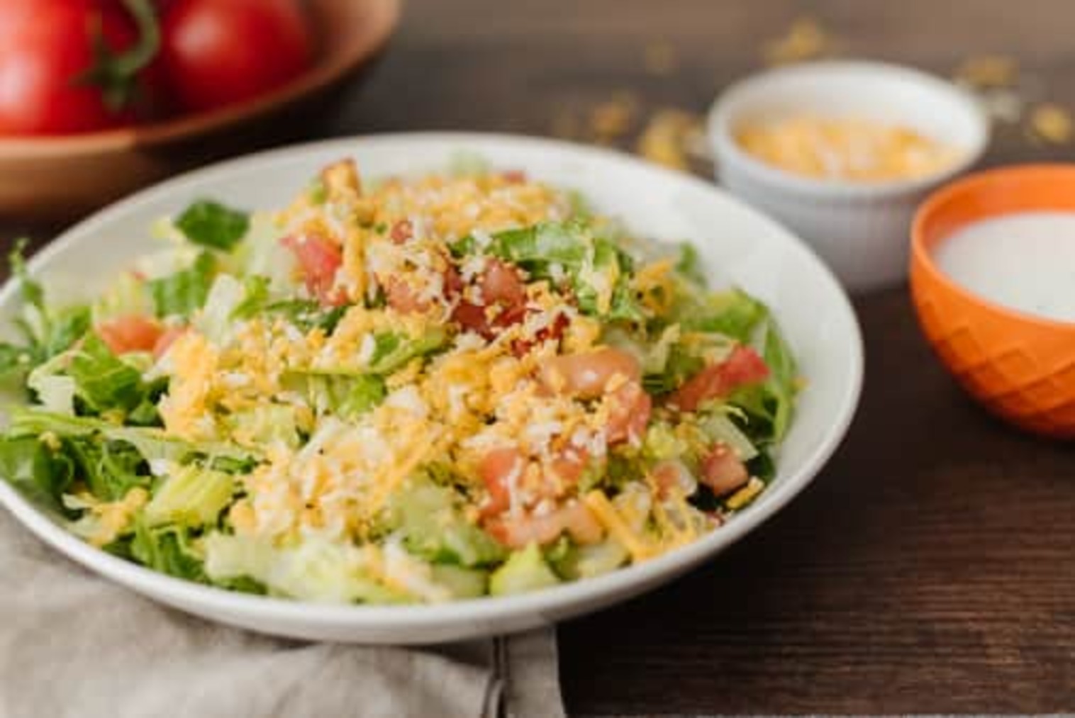 Order House Salad food online from Su Casa Mexican Restaurant store, Midvale on bringmethat.com