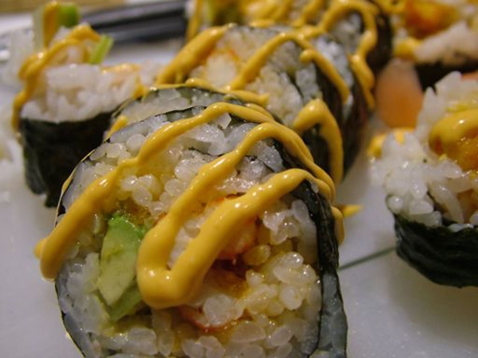 Order Cajun Roll (6pc) food online from Tiger Asian Bowl store, Allen on bringmethat.com