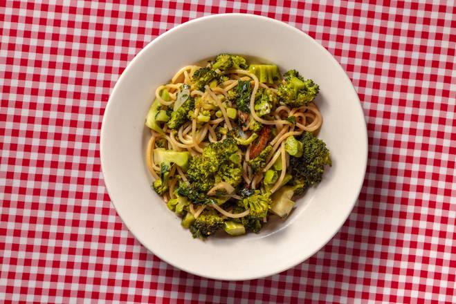 Order Spaghetti, Broccoli, Garlic and Olive Oil food online from Frank restaurant store, New York on bringmethat.com