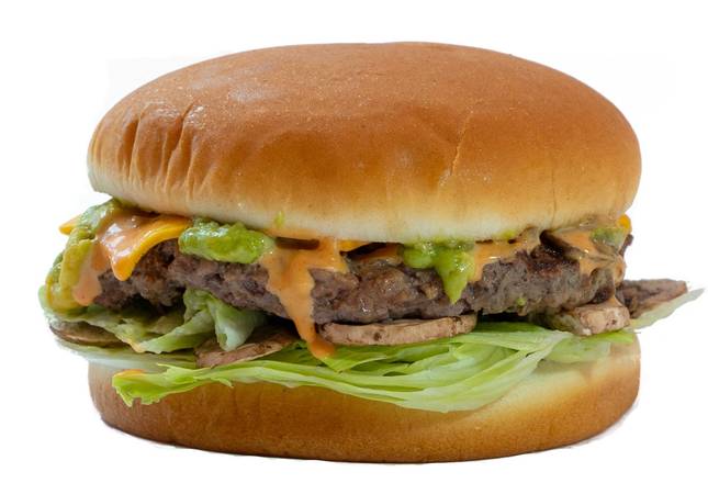 Order Yummy Alert Burger food online from Yummy Burgers & BBQ store, Richardson on bringmethat.com