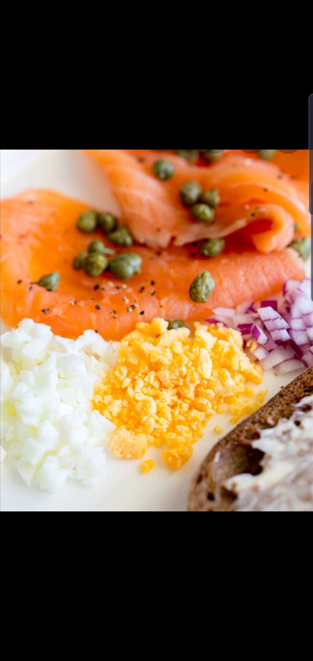 Order Egg Whites And Nova Smoked Salmon Platter  food online from Bedford gourmet food store, Brooklyn on bringmethat.com