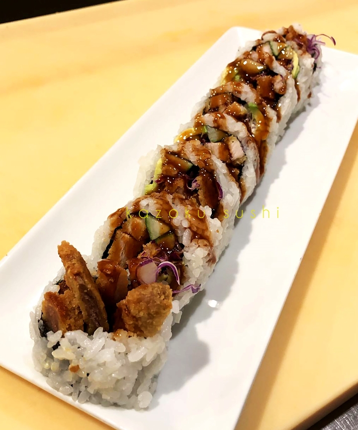 Order Chicken Katsu Roll food online from Kazoku Sushi store, Troy on bringmethat.com