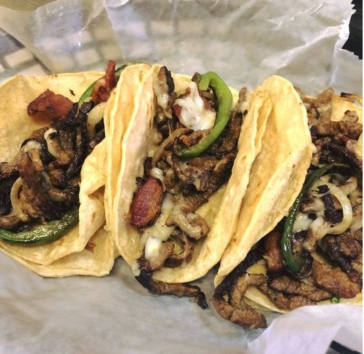 Order 3 Tacos de Alambre  food online from Los Tacos store, Philadelphia on bringmethat.com