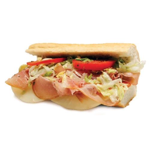 Order 6" Prosciutto food online from Fontanos Subs store, Chicago on bringmethat.com