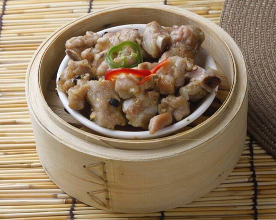 Order Pork Rind with Black Bean Sauce food online from Peony Seafood Restaurant store, Oakland on bringmethat.com