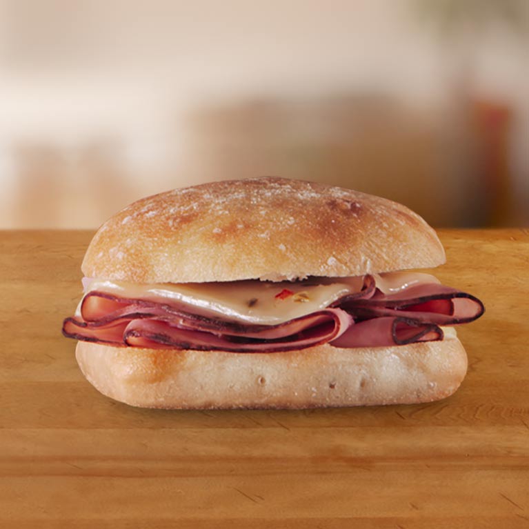 Order New Ham & Jack Slider food online from SUBWAY® store, Cudahy on bringmethat.com