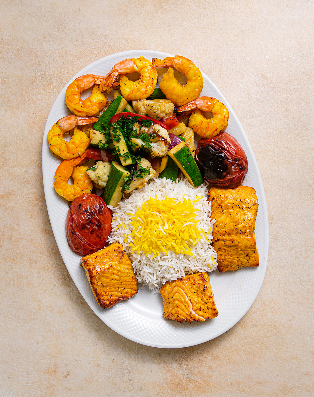 Order Seafood Combination food online from Yekta Kabob Counter store, Rockville on bringmethat.com