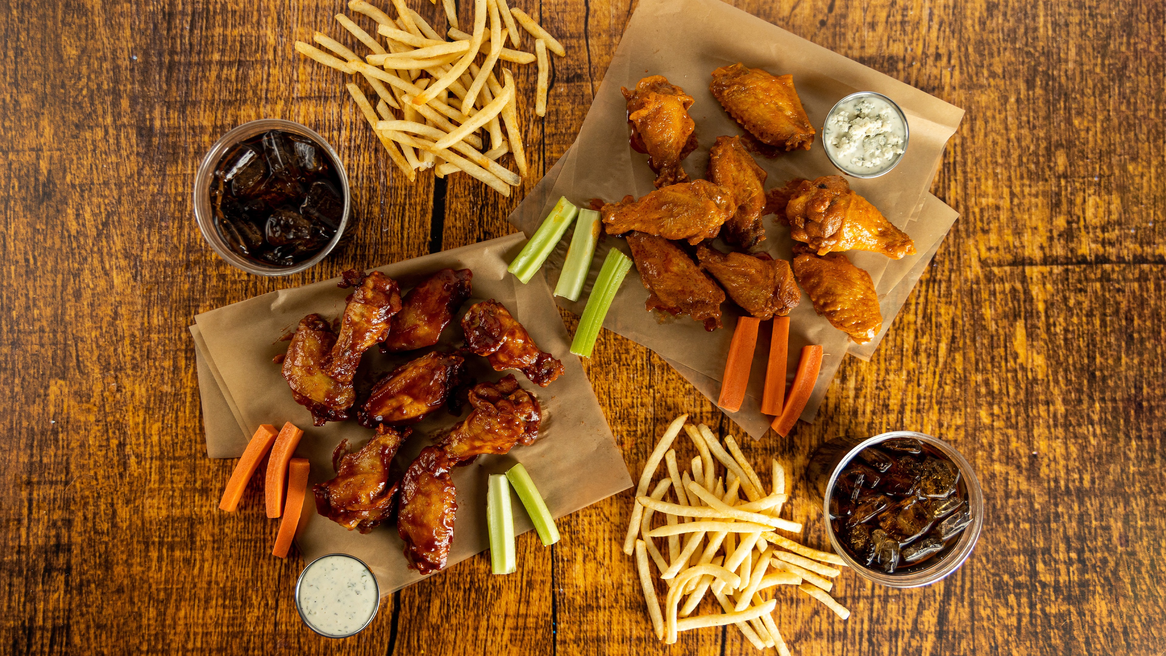 Order Traditional 16-Count Party Pack food online from Wild Wild Wings store, Corona on bringmethat.com