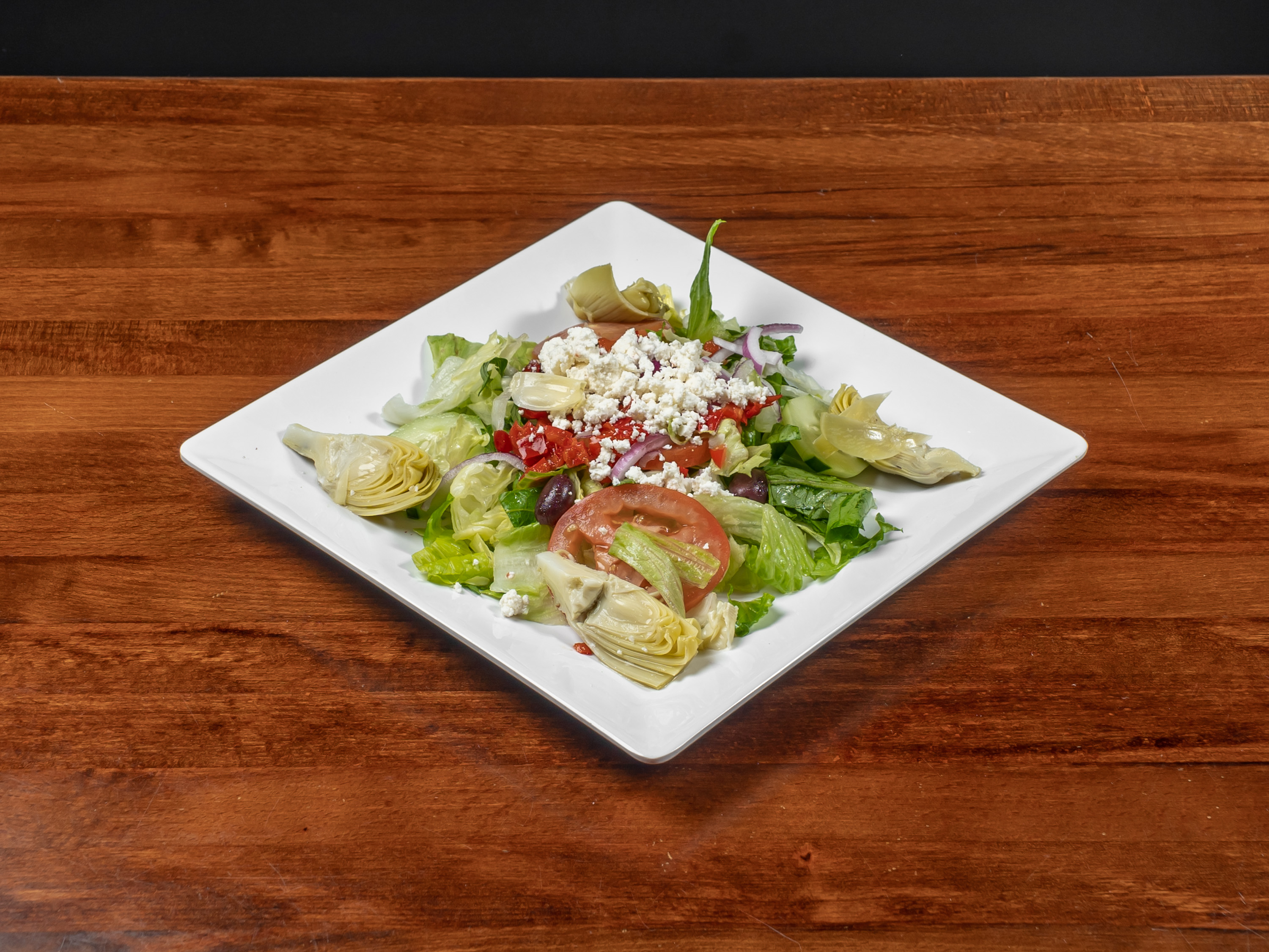 Order Greek Salad food online from New York Pizza Pasta store, Irving on bringmethat.com