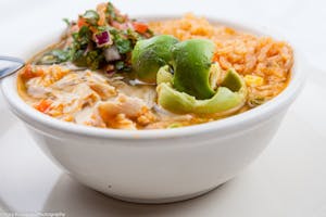 Order Caldo de Res (Beef Soup) food online from Azul Tequila Taqueria & Cantina Lounge store, Peachtree City on bringmethat.com