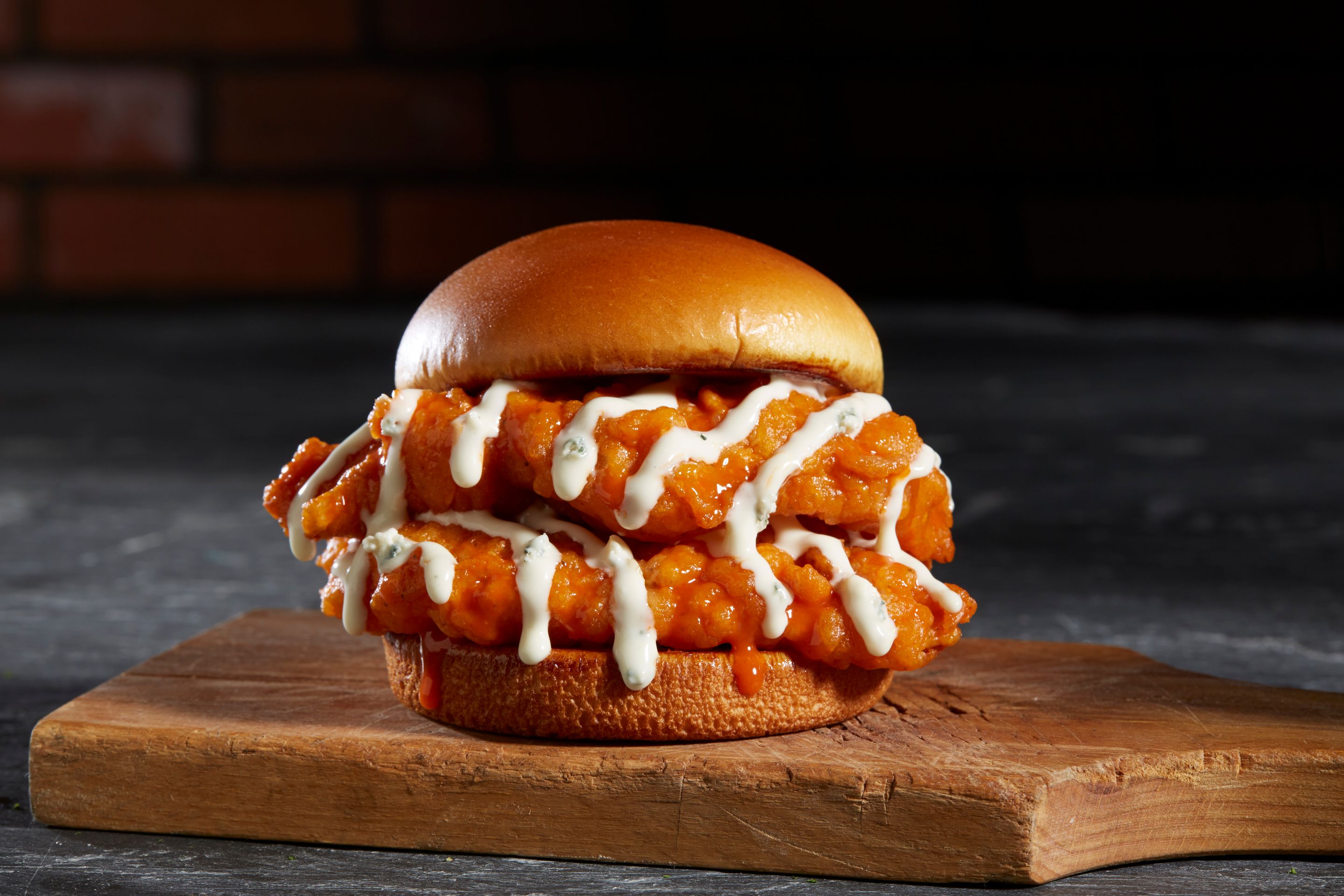 Order Buffalo Chicken Sandwich food online from Nathan's Famous store, Commack on bringmethat.com