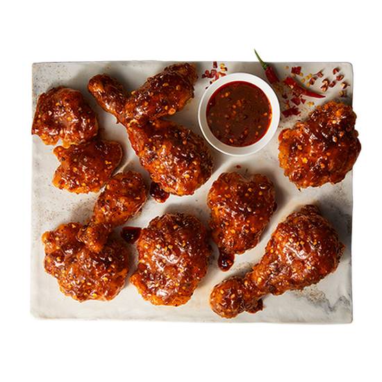 Order Mala Hot Boneless food online from bb.q Chicken North Quincy, MA store, Quincy on bringmethat.com