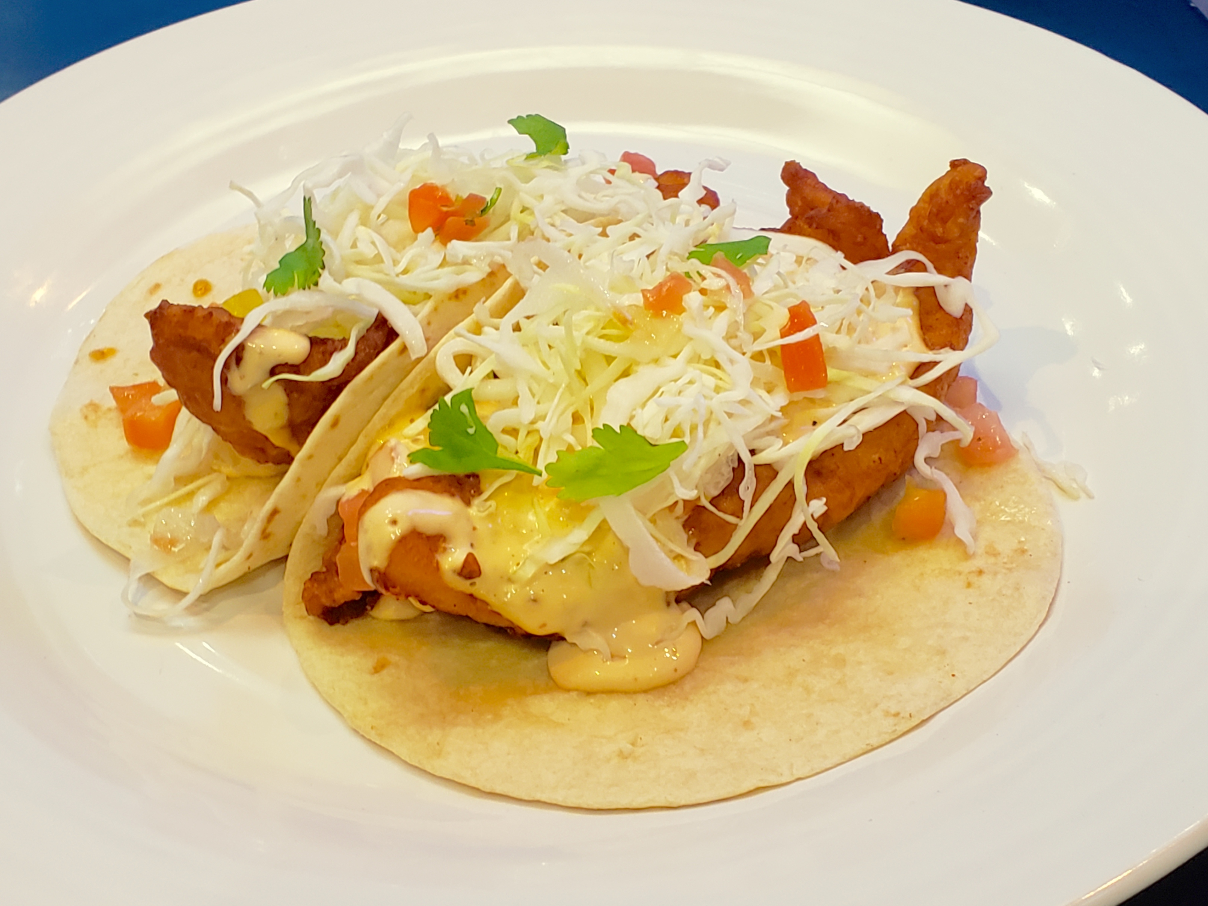Order Fish Tacos food online from The Great Burrito store, Edgewater on bringmethat.com