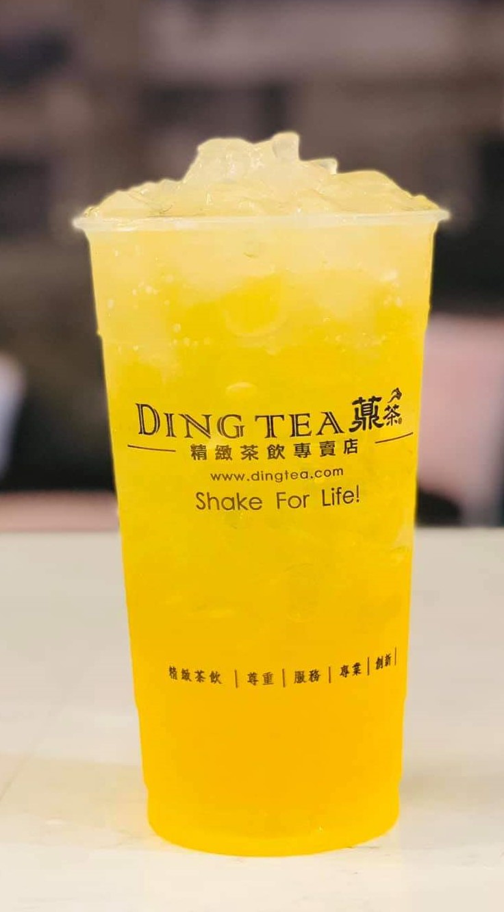 Order Mango Green Tea food online from Ding Tea store, Arlington on bringmethat.com