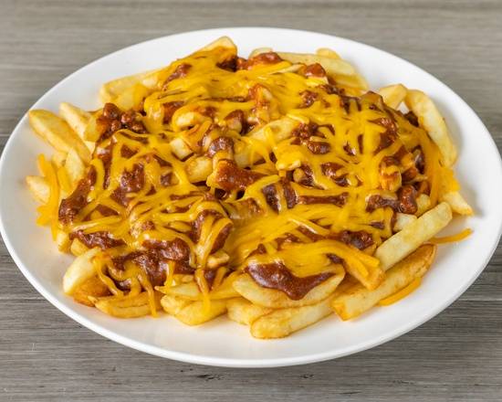 Order Chili Fries with Cheese food online from Rascals Teriyaki Grill store, Torrance on bringmethat.com
