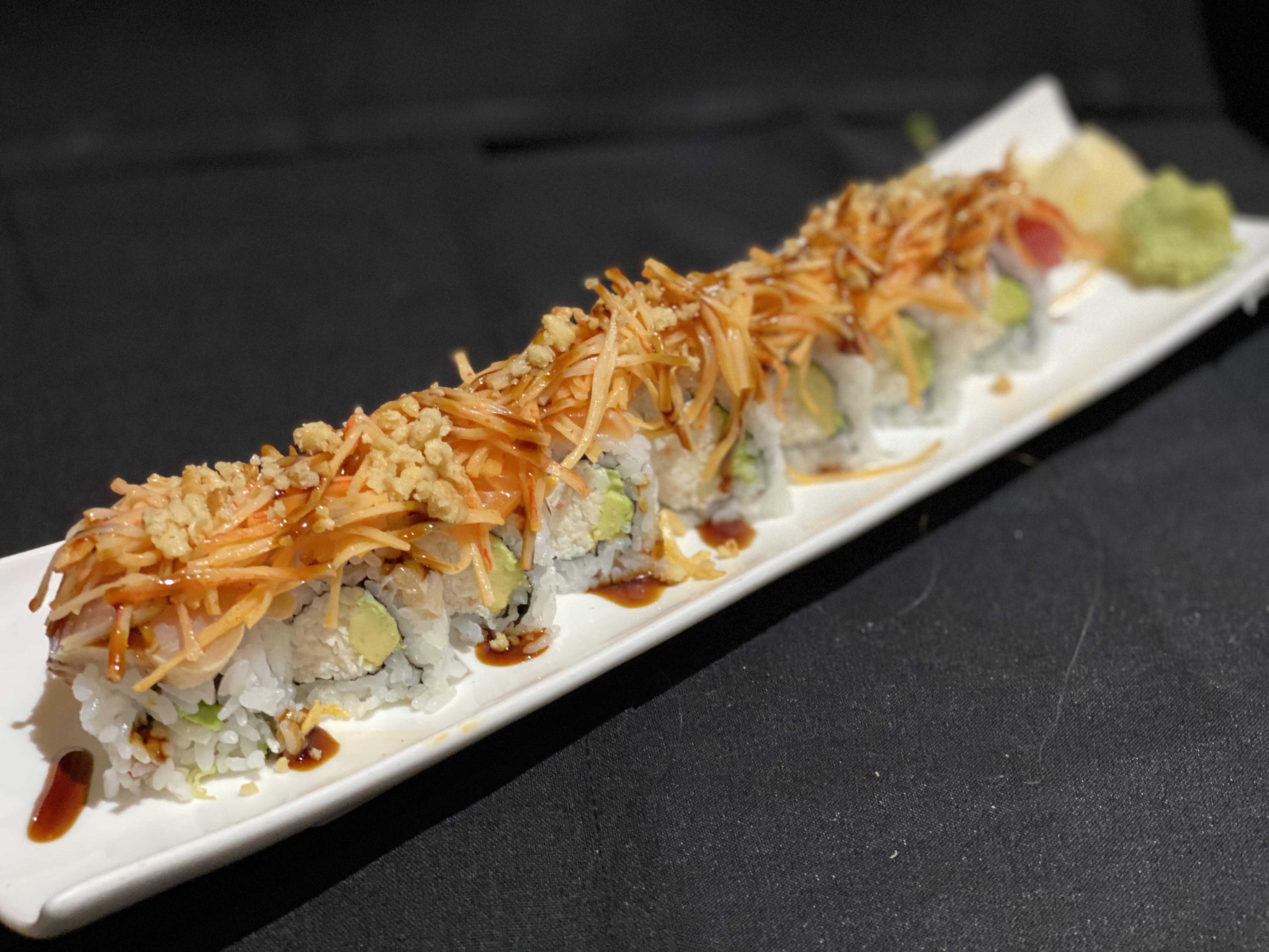 Order Classified Rainbow Roll food online from Sushi Confidential store, Campbell on bringmethat.com