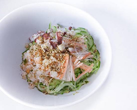Order Sunomono Salad - Mixed food online from Kumori Sushi & Teppanyaki store, McAllen on bringmethat.com