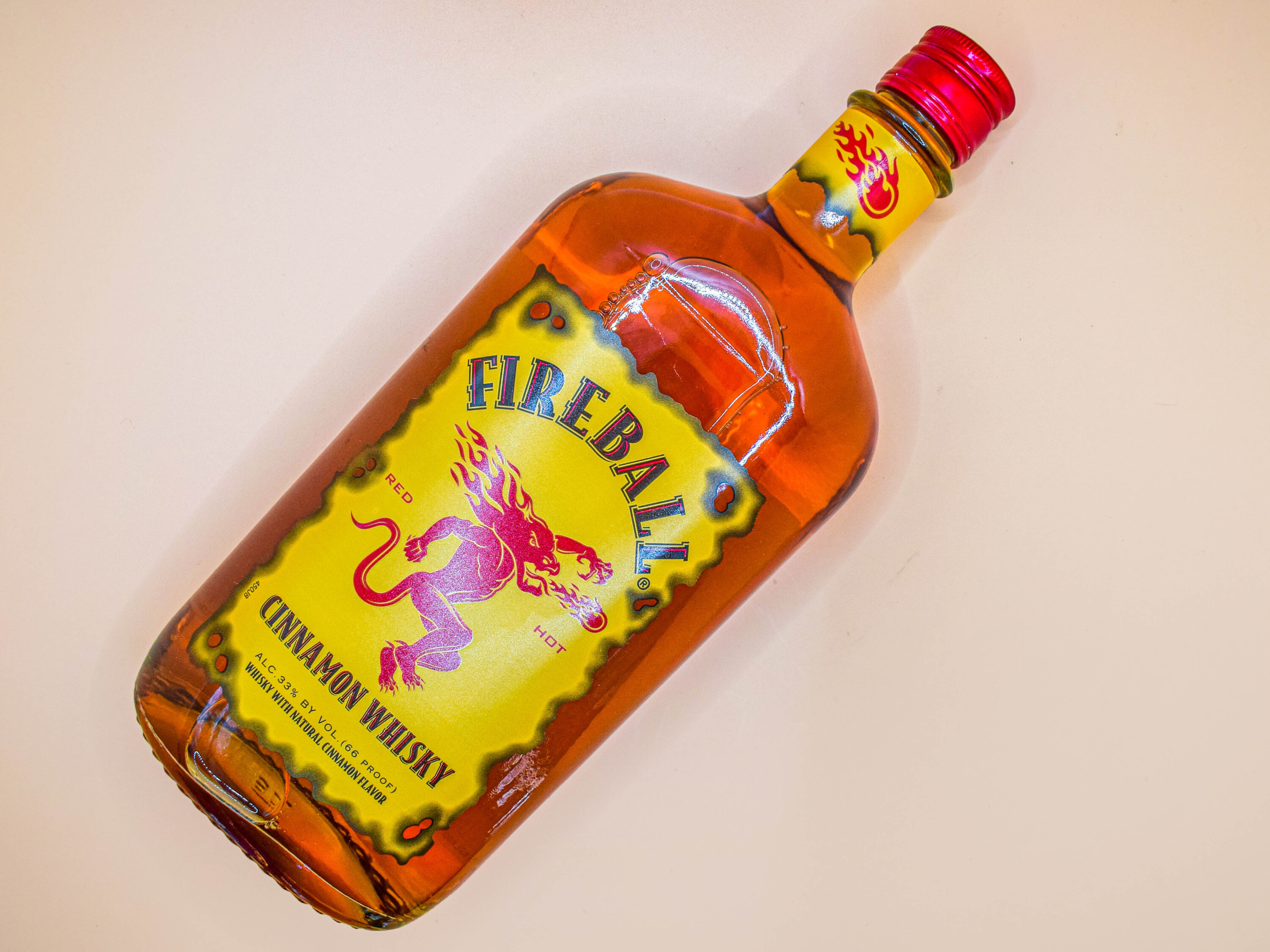 Order 375 ml. Fireball Cinnamon Whisky food online from Mission Silver Market store, San Francisco on bringmethat.com