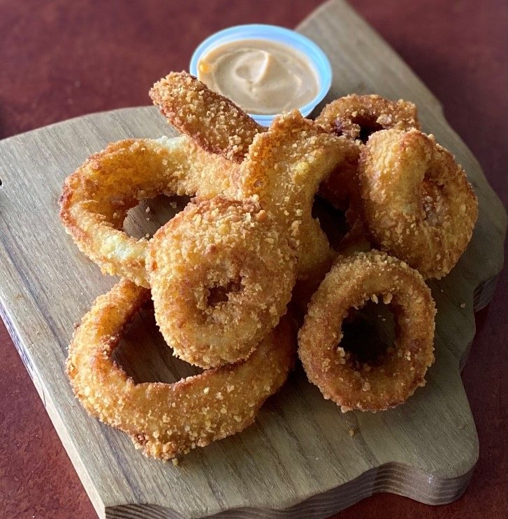 Order Big Ass Onion Rings food online from Akron Badass Burgers & Fried Chicken store, Akron on bringmethat.com