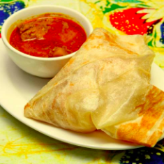 Order 9. Roti Canai food online from Satay malaysian cuisine store, Hoboken on bringmethat.com