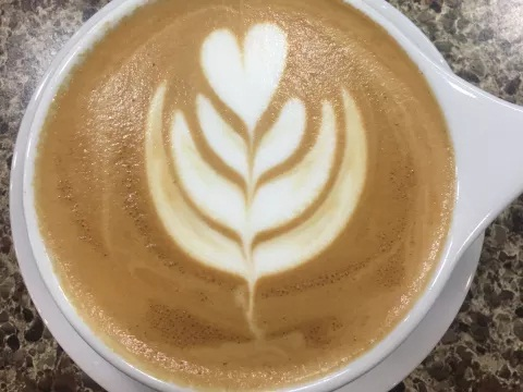 Order Flat White food online from Tribute Coffee store, Garden Grove on bringmethat.com