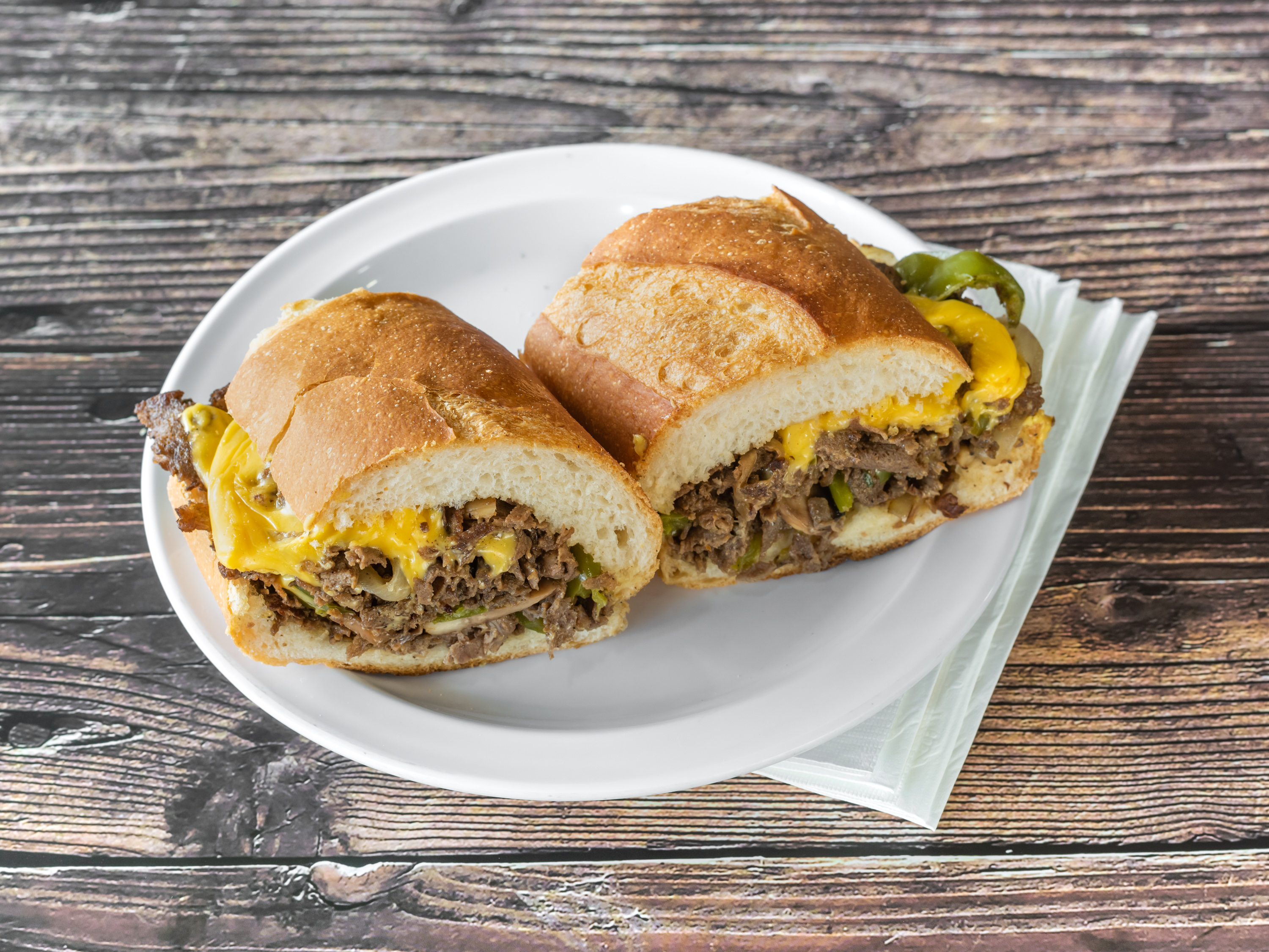 Order Whole Brake Check Philly Cheesesteak food online from Mothertrucker Cheesesteaks store, Point Pleasant Beach on bringmethat.com