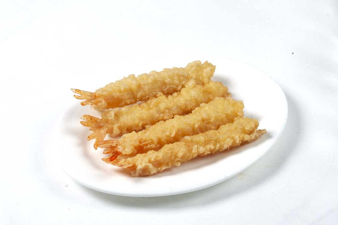 Order Tempura Fried Shrimp (4) 炸蝦 food online from Furama restaurant store, Chicago on bringmethat.com