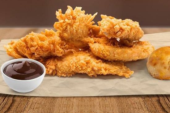 Order 5 Pc Tender’s w/ Biscuit food online from Texas Chicken & Burgers store, Washington on bringmethat.com