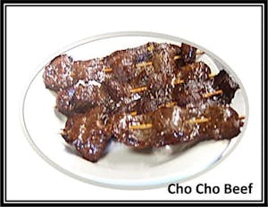 Order F6. ChoCho Beef (4)  food online from Peking Express store, Grandview on bringmethat.com