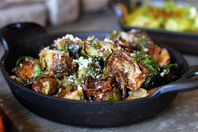 Order Brussels Sprouts food online from Lazy Dog Restaurant & Bar store, Naperville on bringmethat.com