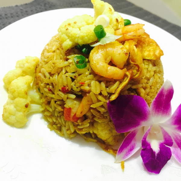 Order Indian Fried Rice 印度 炒饭 food online from Khoo Restaurant store, West Warwick on bringmethat.com