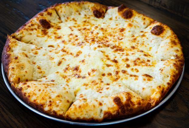 Order 10" Small White Cheese Pizza food online from Zoner Pizza store, Spring on bringmethat.com