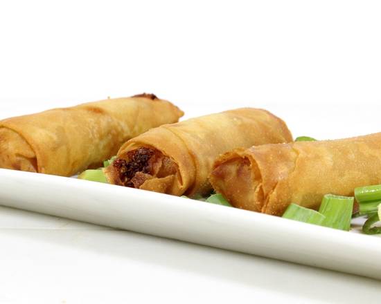 Order Veg Spring Rolls (3 pcs) food online from Inchin Bamboo Garden store, North Olmsted on bringmethat.com