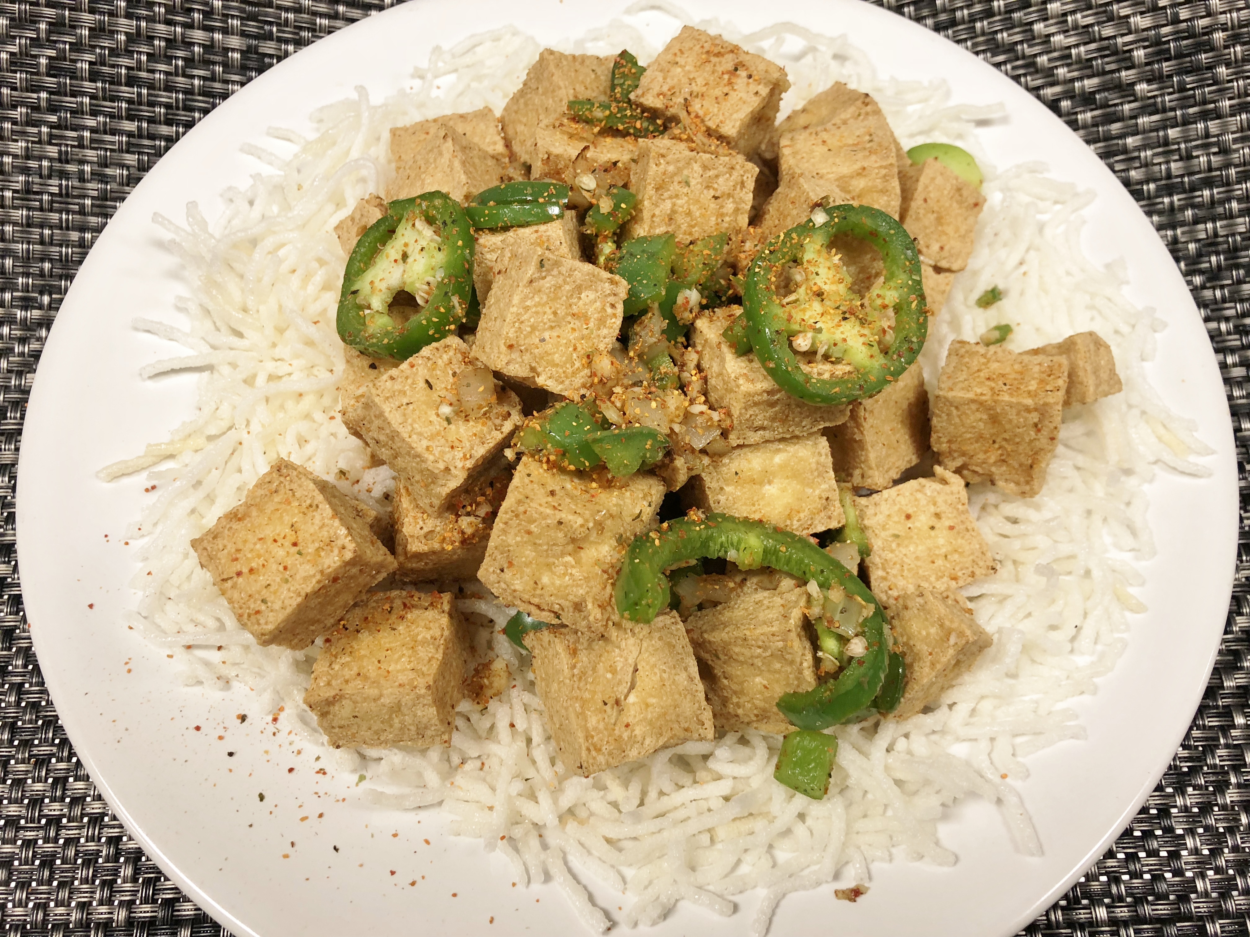 Order Mala Crispy Tofu food online from Jin 28 store, Carol Stream on bringmethat.com