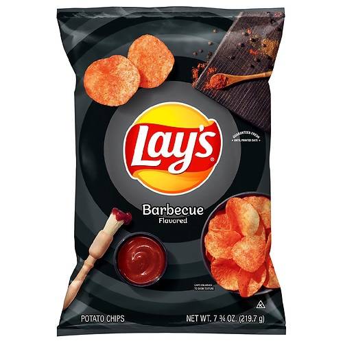 Order Frito Lay Lays Barbeque 7.75Oz food online from Walgreens store, Gilbert on bringmethat.com