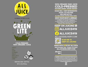 Order Green Lite food online from All Juice store, Toledo on bringmethat.com