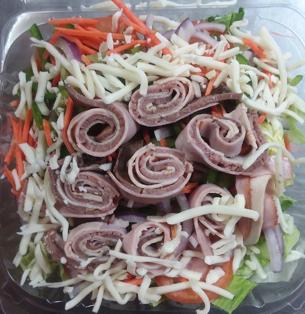 Order Chef Salad food online from Papa Jays Pizzeria store, Dover on bringmethat.com