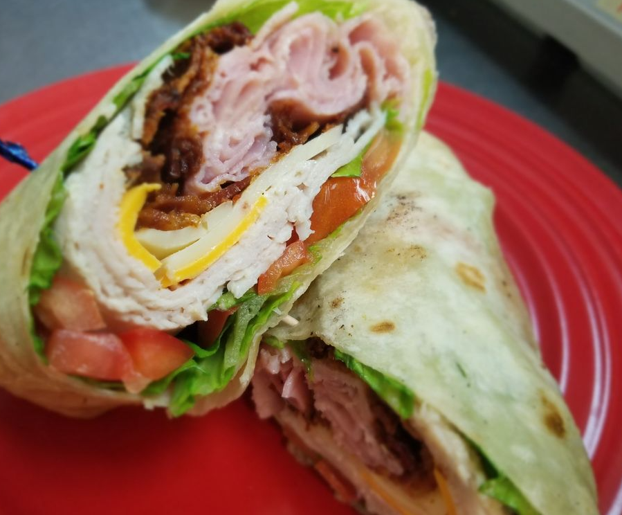 Order Cold Cut Combo Wrap food online from North Point Grill store, Winston-Salem on bringmethat.com