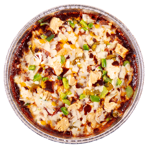 Order BBQ Blast 8" Pizza Bowl food online from Johnny's Pizza House on Greenwood Rd store, Shreveport on bringmethat.com