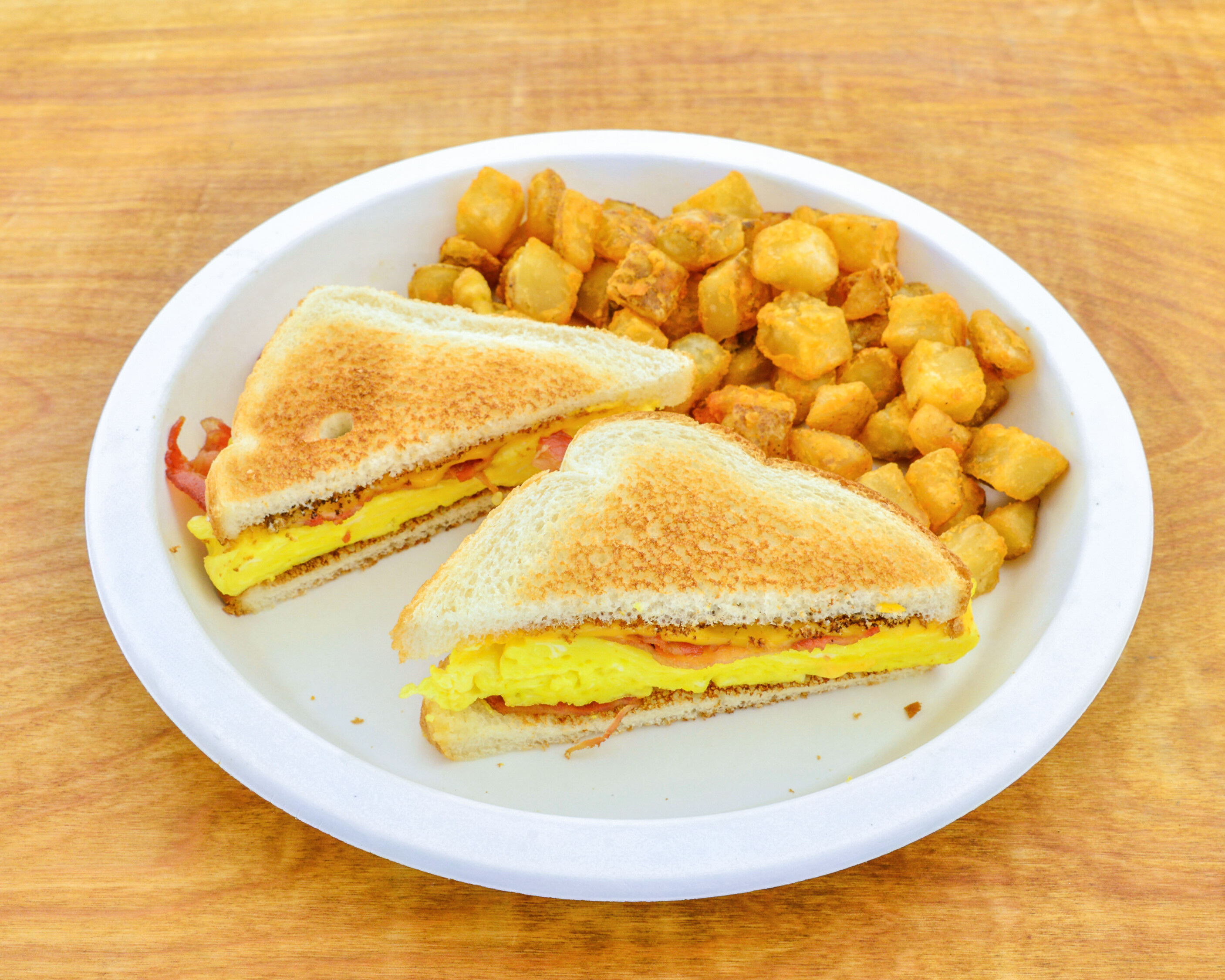 Order Bacon, Egg and Cheese Sandwich food online from Mykonos Gyros store, Columbus on bringmethat.com