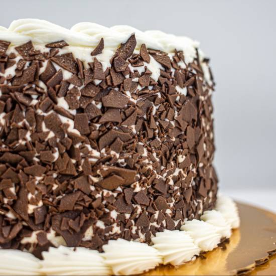 Order 9" Yellow Layer Cake with Chocolate Icing food online from Denise Delicacies store, Philadelphia on bringmethat.com