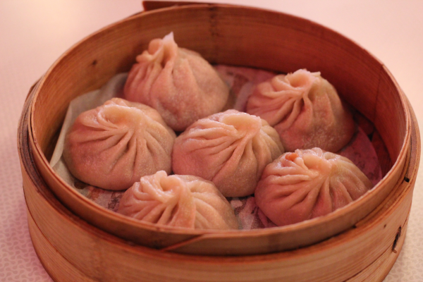 Order C11. Mini Juicy Buns with Pork food online from Dumpling Palace store, Boston on bringmethat.com