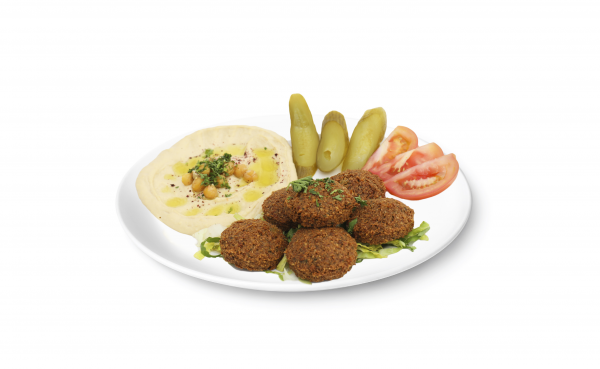 Order Falafel Platter food online from Cafe Mawal store, Houston on bringmethat.com