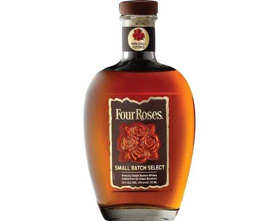 Order Four Roses Small Batch, 750mL bourbon (45.0% ABV) food online from NEWBRIDGE WINES & SPIRITS CORP store, Levittown on bringmethat.com